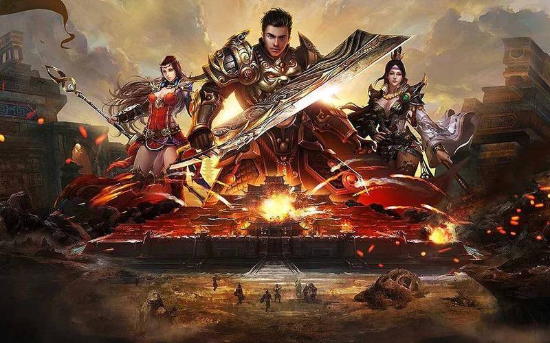 变态传奇私服 一秒几十级神装满地爆 真过瘾